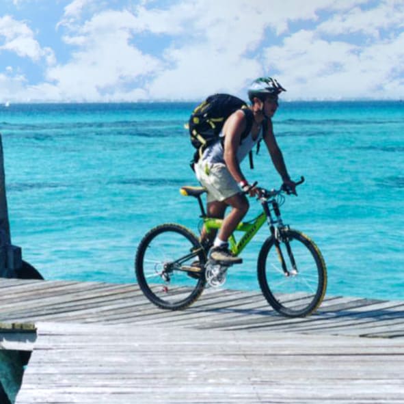 Ciclismo en Isla Mujeres